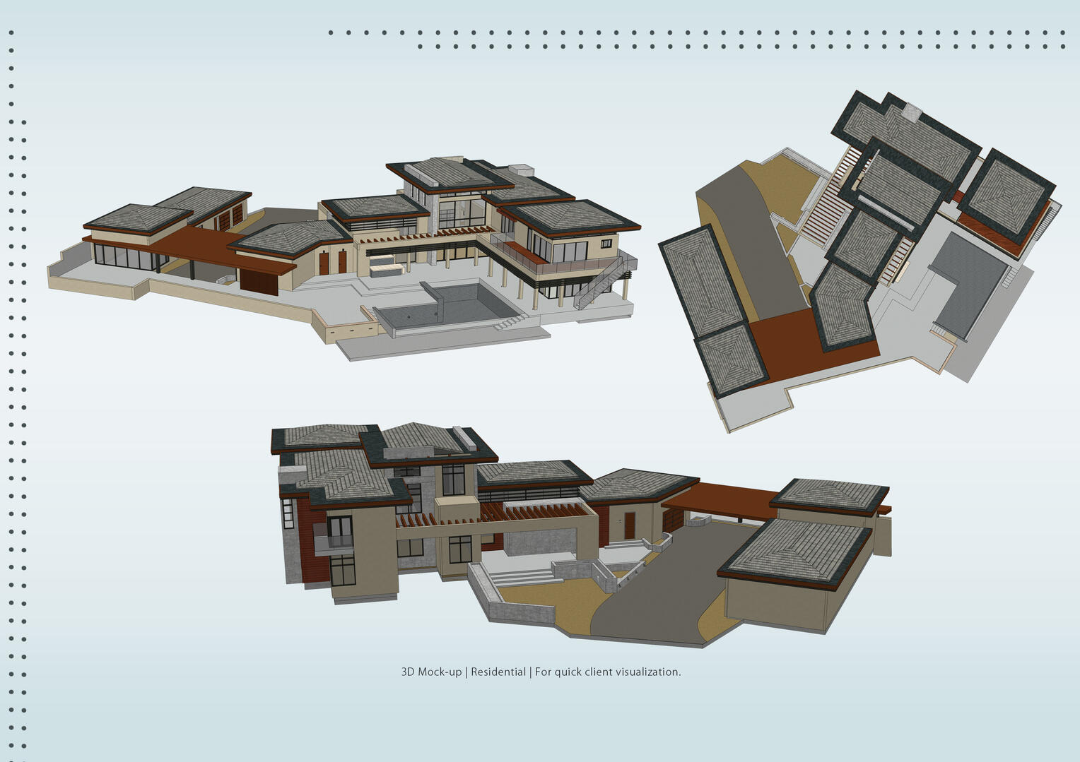 3D Mock-Up - Residential