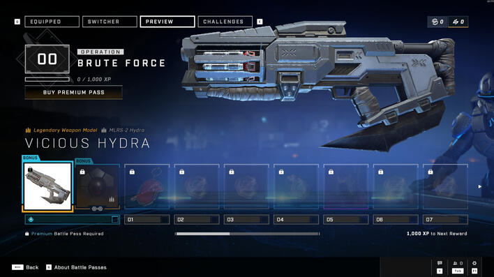 Halo Infinite | Hydra Weapon Model | Legendary Season Pass Item